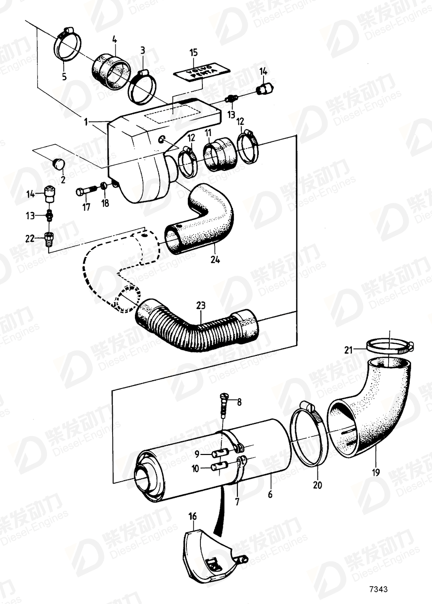 volvo penta Expansion plug 463903 Drawing volvo penta Expansion plug 463903 Drawing